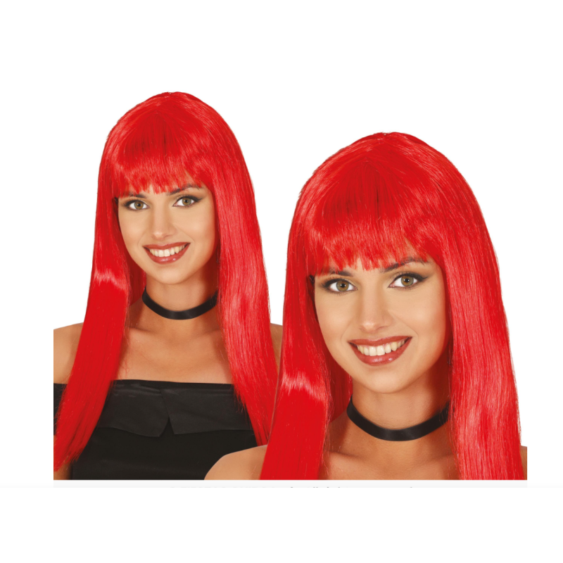 Peluca Melena Roja