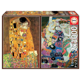 Puzzle 2X1000 Gustav Klimit