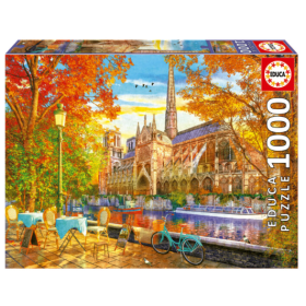 Puzzle Otoño En Notre Dame 1000 Pcs
