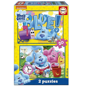 Puzzle 2X20 Las Pistas De Bluey Fsc (R)