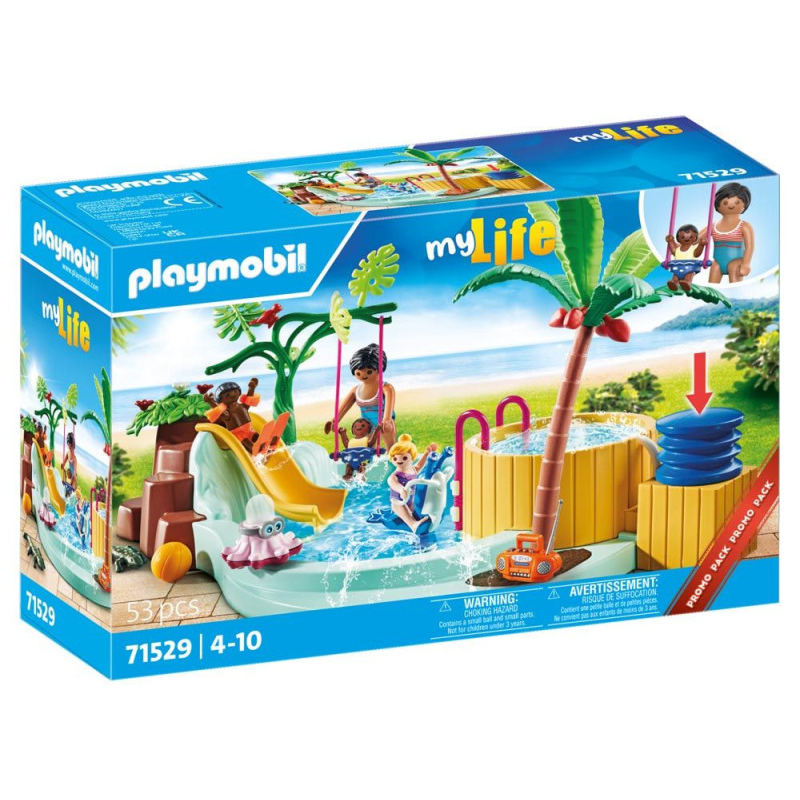 Playmobil Piscina Infantil Con Jacuzzi