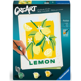 Creart Art Serie Trend Lemon Poster De Ravensburger