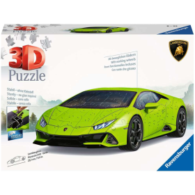 Puzzle 3D Lamborghini Huracán Verde 156 Pzs