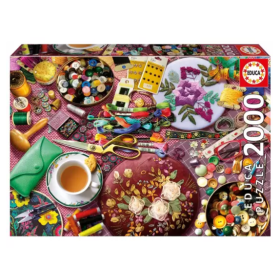 Puzzle La Mesa De Costura 2000 Pzs De Educa