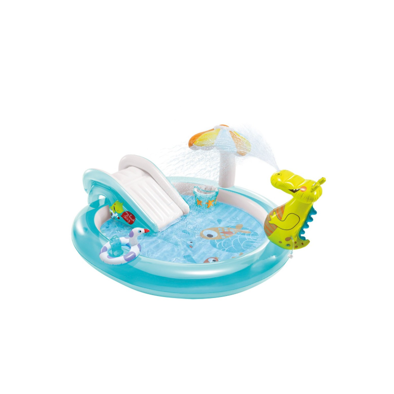 Centro De Juegos Hinchable Cocodrilo De Intex
