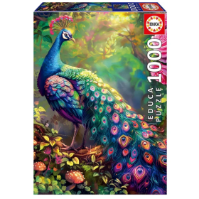 Puzzle Jardín Del Pavo Real 1000 Pcs