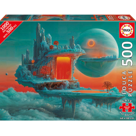 Puzzle Plus Planeta Fuego Hielo 500 Pzs