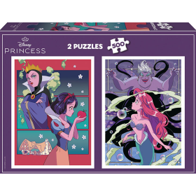 Puzzle Villanas Disney 2x500 Pzs De Educa