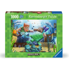 Puzzle Minecraft Mosaico 1000 Pzs De Ravensburger