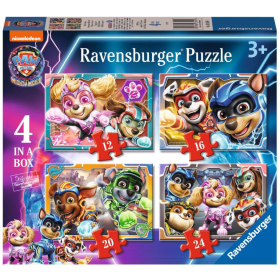 Puzzle Patrulla Canina Progresivo 12/16/20/24 Pzs De Ravensburger