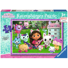 Puzzle Casa De Muñecas De Gabby 35 Pzs De Ravensburger