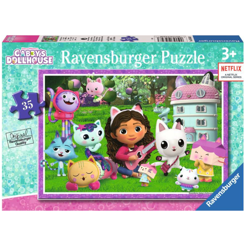 Puzzle Casa De Muñecas De Gabby 35 Pzs De Ravensburger