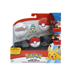 Pokemon Clip N Go Pokeball Cinturon De Bandai