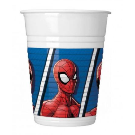 Vasos Spiderman 8 Unidades