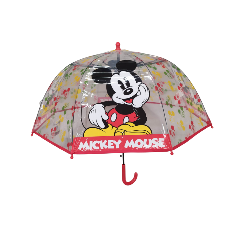 Paraguas Mickey Mouse Rojo De Sun City Iberia