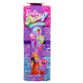 Barbie Party Unboxed Rojo De Mattel