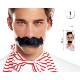 Bigote Negro 1 Unid
