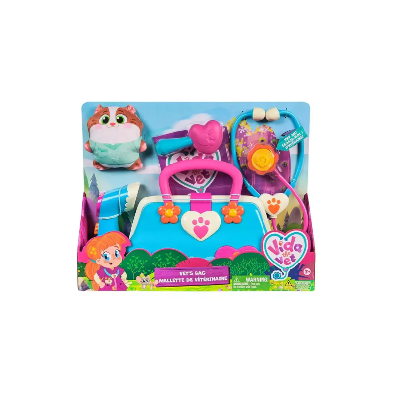 Maletín Veterinaria Vida The Vet Con Peluche