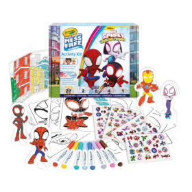 Colorea Sin Manchas Color Wonder Spidey De Crayola