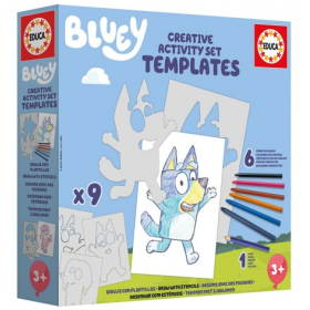Bluey Set Plantillas Creativas