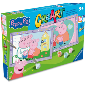 Pintar Por Números CreArt Peppa Pig