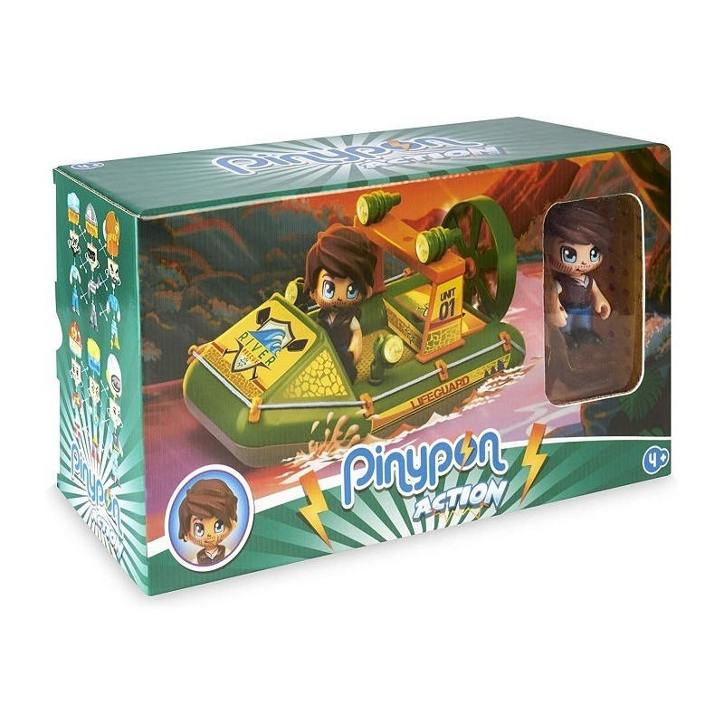 PINYPON ACTION WILD RESCUE BOAT