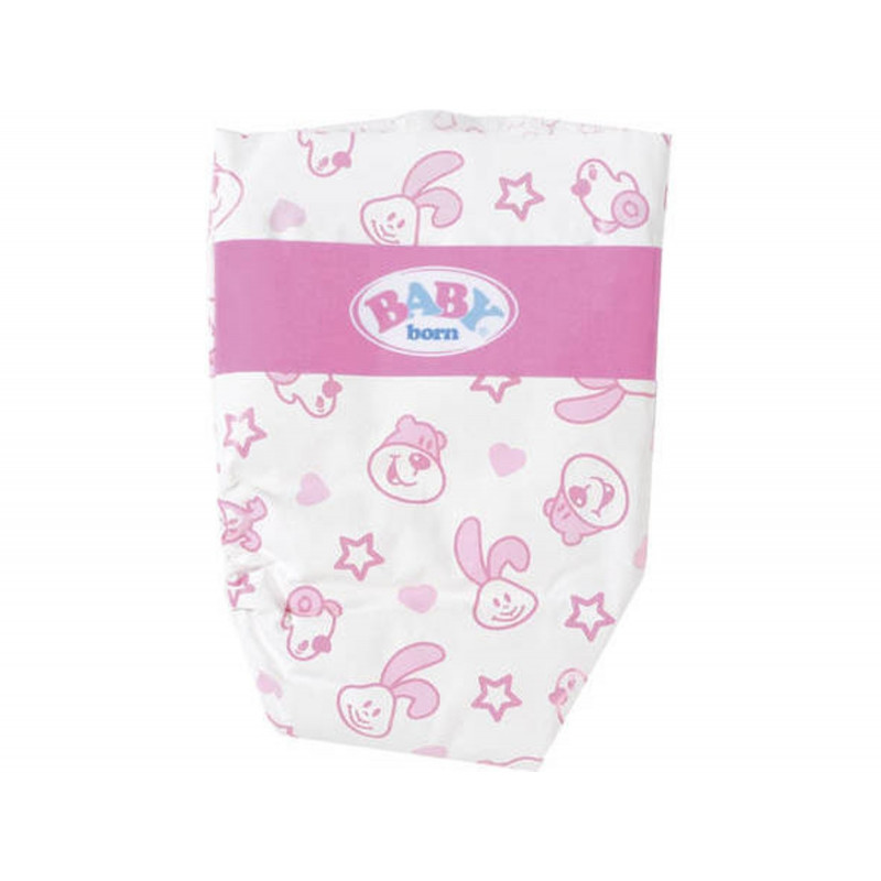 BABY BORN NAPPIES 5 PACK