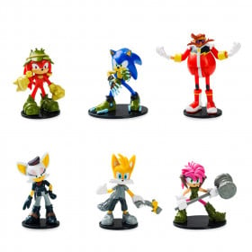 SONIC FIGURA ARTICULADA PACK DE 6