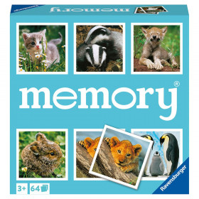 juego de memoria animales bebe