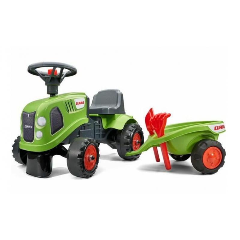 Baby Claas Tractor C/Remolque Y Accesorios