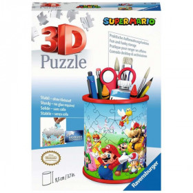 Puzzle 3D Portalápices Super Mario