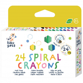 Crayones en Espiral 24 Colores