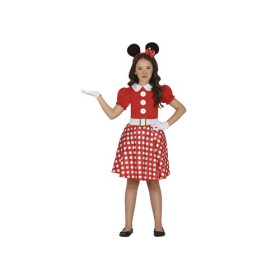 DISFRAZ MOUSY PIN UP INF. 5-6 AÑOS