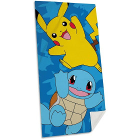 Pokemon Toalla De Playa Azul 70x140 Cm