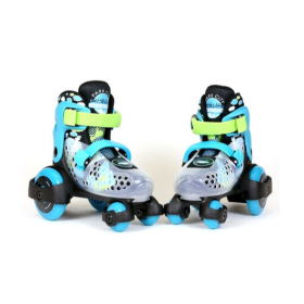 Patín Baby Quad Azul M (30-33)