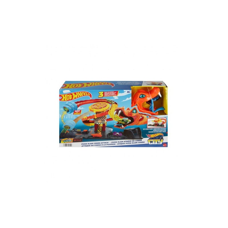 Hot Wheels City Ataque Pizza Slam Cobra