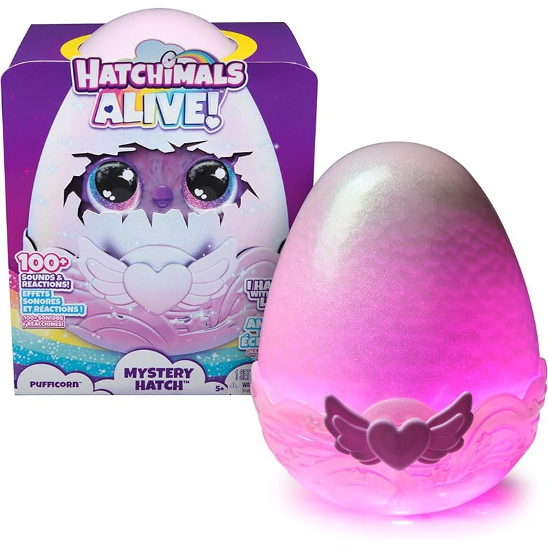 Hatchimals Alive Secret Hatch Pufficorn