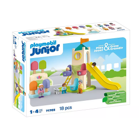 Playmobil Junior: Torre Aventura con Heladería